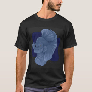 Betta Fish (Blue) T-Shirt