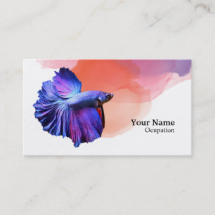 Betta Fish Business Card