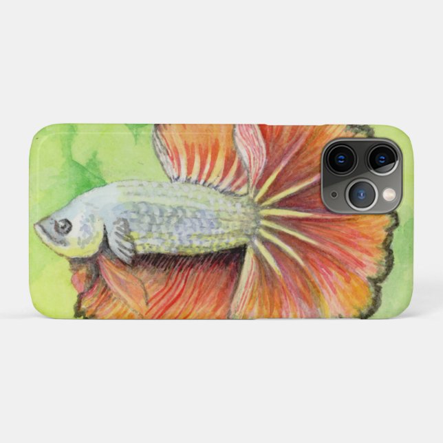 Betta Fish Case-Mate iPhone Case (Back (Horizontal))