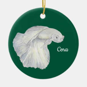 Betta Fish Ceramic Tree Decoration