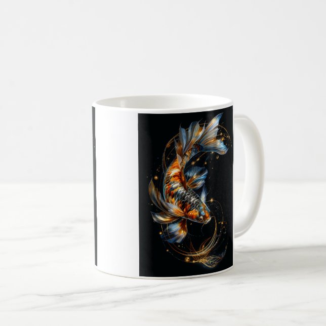Betta Fish Coffee Mug (Front Right)