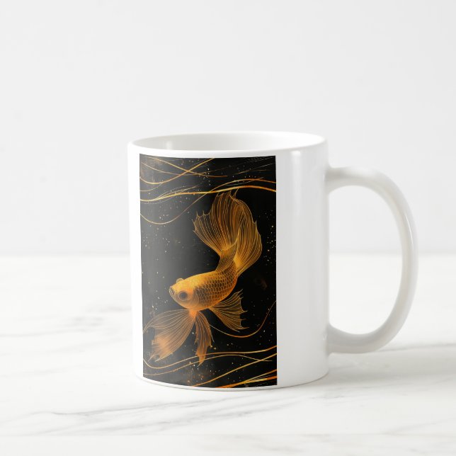 Betta Fish Coffee Mug (Right)