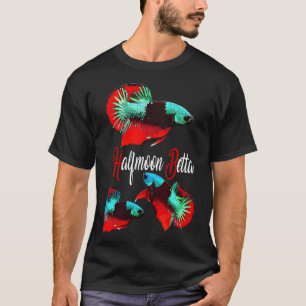 Betta Fish Collage T-Shirt