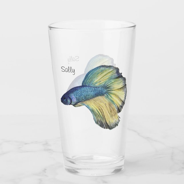 Betta Fish Glass (Front)