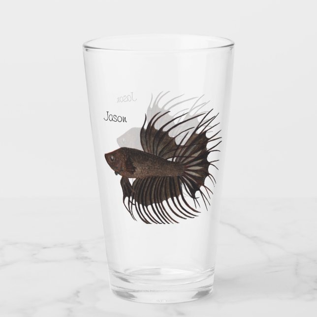 Betta Fish Glass (Front)