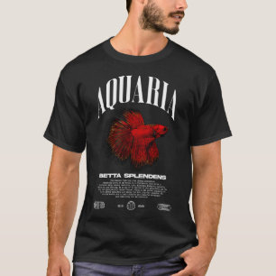 Betta Fish Keeper Modern Streetwear T-Shirt