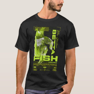 Betta Fish Keeper Modern Streetwear T-Shirt