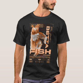 Betta Fish Keeper Modern Streetwear T-Shirt