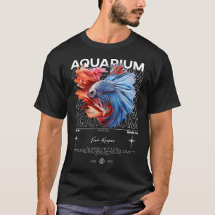 Betta Fish Keeper Modern Streetwear T-Shirt