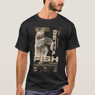 Betta Fish Keeper Modern Streetwear T-Shirt