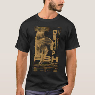 Betta Fish Keeper Modern Streetwear T-Shirt