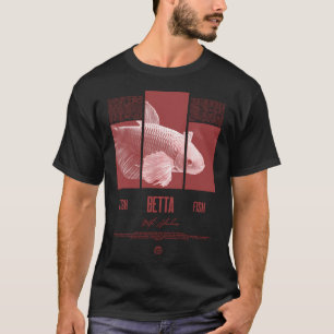 Betta Fish Keeper Modern Streetwear T-Shirt
