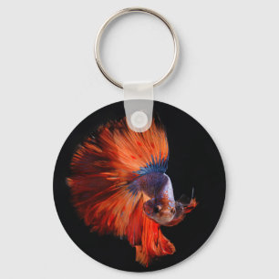 Betta Fish Key Ring
