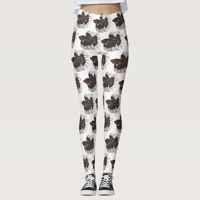 Betta Fish Leggings (Front)