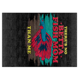 Betta Fish Mom |Aquarium Lover Cutting Board
