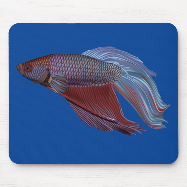 Betta Fish Mouse Mat (Front)