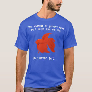 Betta Fish Never Zero T-Shirt