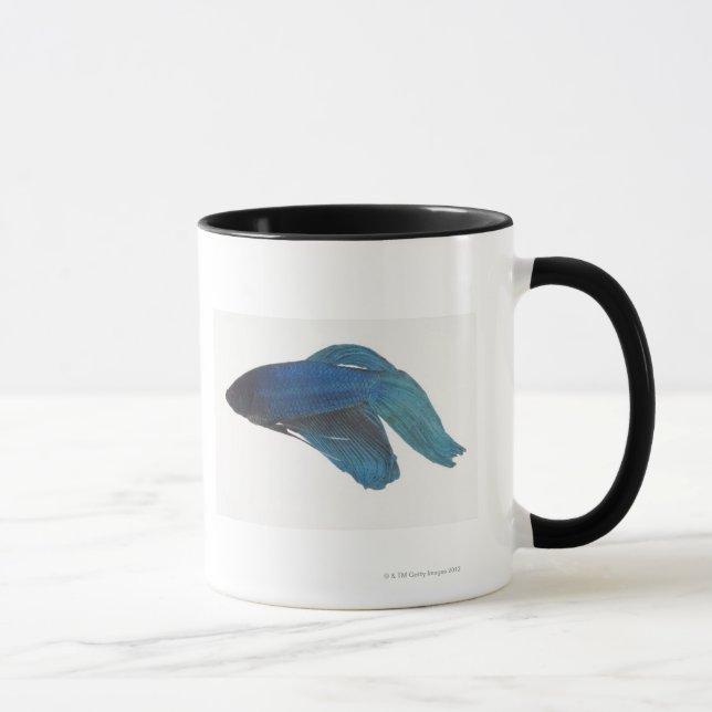 Betta Fish or Male Blue Siamese Fighting Fish Mug (Right)