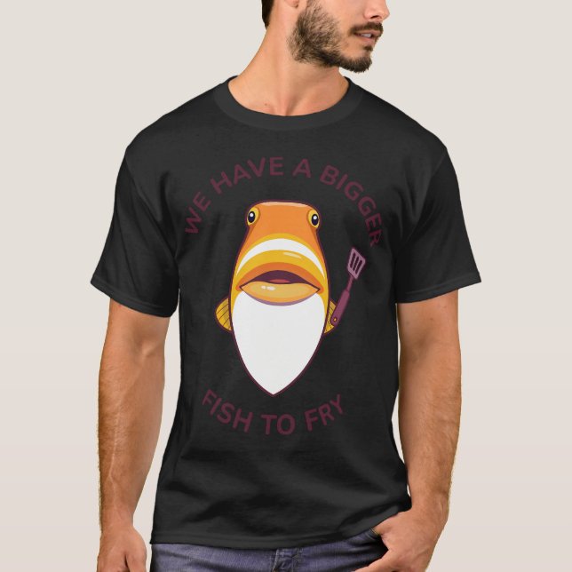 Betta fish pattern T-Shirt (Front)