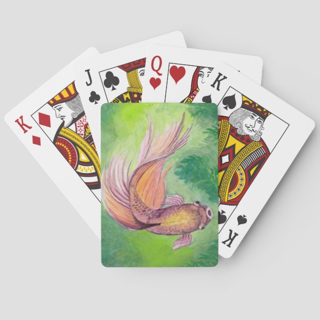 Betta Fish Playing Cards (Back)