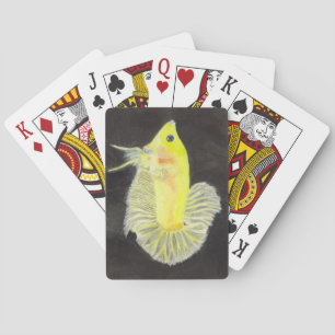 Betta Fish Playing Cards