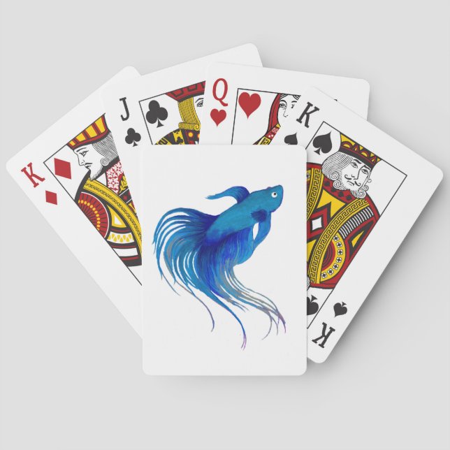 Betta Fish Playing Cards (Back)