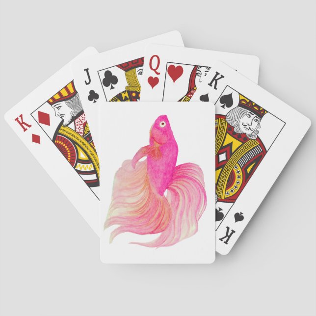 Betta Fish Playing Cards (Back)