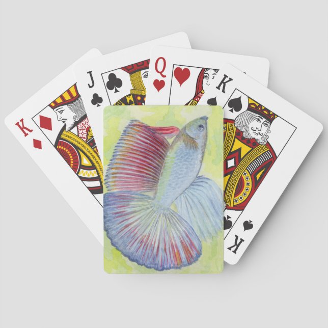 Betta Fish Playing Cards (Back)