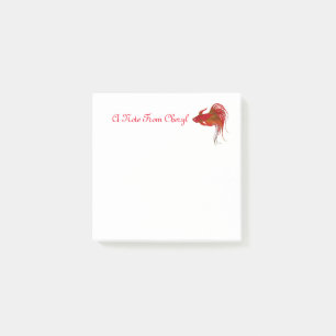 Betta Fish Post-it Notes