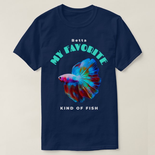 Betta Fish Shirt 1 (Design Front)