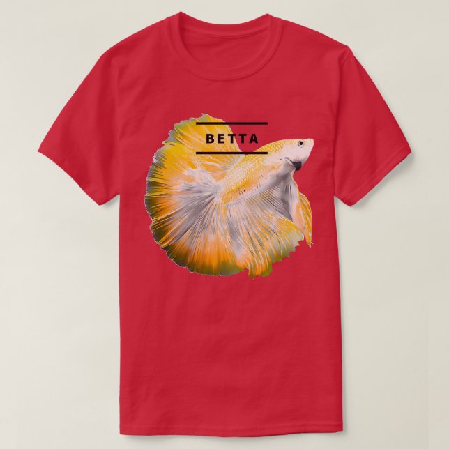 Betta Fish Shirt Classic TShirt (Design Front)