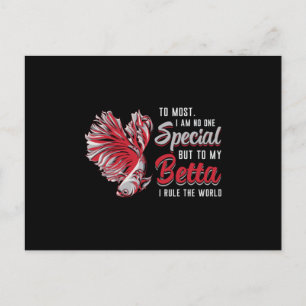Betta Fish Special But To My Betta Fighting Fish Postcard