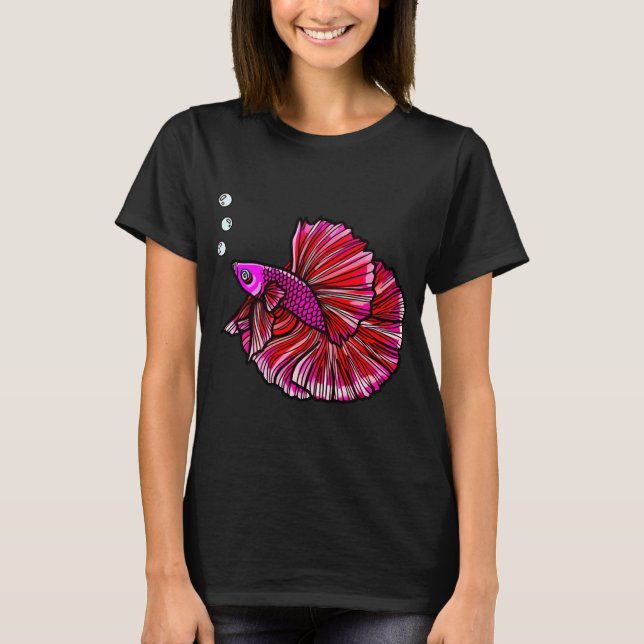Betta Fish T-Shirt (Front)