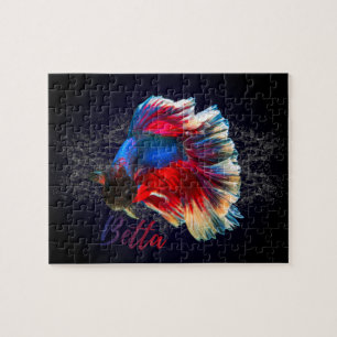 Betta Fish Tropical Fish Keeper Jigsaw Puzzle