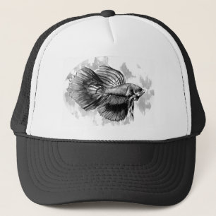 Betta Fish Trucker Cap