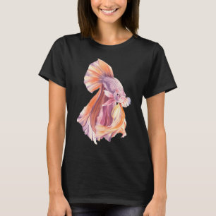 Betta Fish Watercolor T-Shirt
