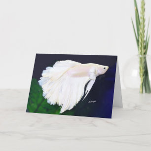 Betta greeting card