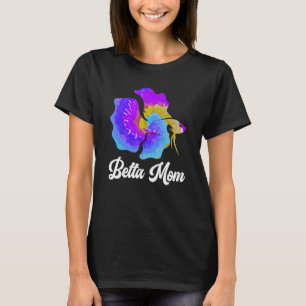 Betta Mum Betta Fish Mum Aquarium T-Shirt