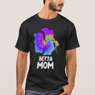 Betta Mum Betta Fish Mum Aquarium T-Shirt