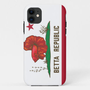 Betta Republic Flag iPhone 11 Case