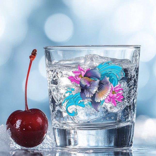 Betta Siamese Fighting Fish Shot Glass (Creator Uploaded)