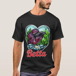 Betta squad — elegant, fierce, unstoppable. T-Shirt
