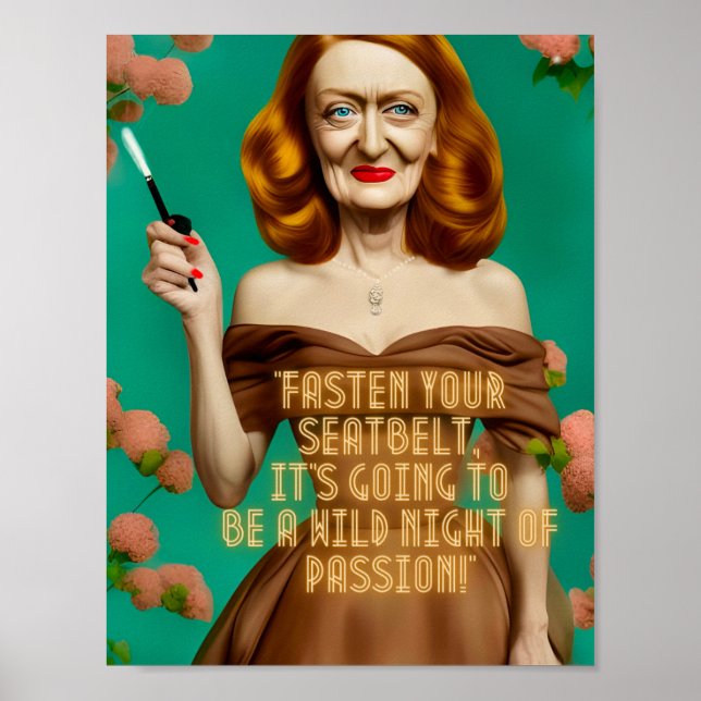 Bette Has the Last Word Poster (Front)