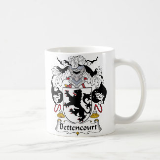 Bettencourt Family Crest Coffee Mug