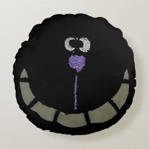 (BETTER) Bad Dream Cat Round Cushion