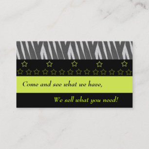 better business company card, retail card