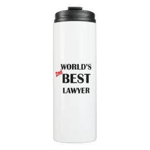 Better Call Saul - World's 2nd Best Lawyer Thermal Tumbler
