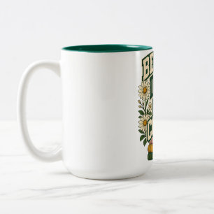 Better Days Are Coming Retro Vintage Graphic Two-Tone Coffee Mug