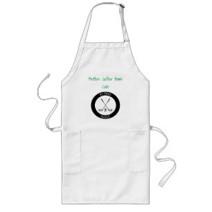 Better Golfer than Cook,Golf, Clubs, Fun Long Apron