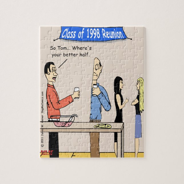 "Better Half" Jigsaw Puzzle (Vertical)